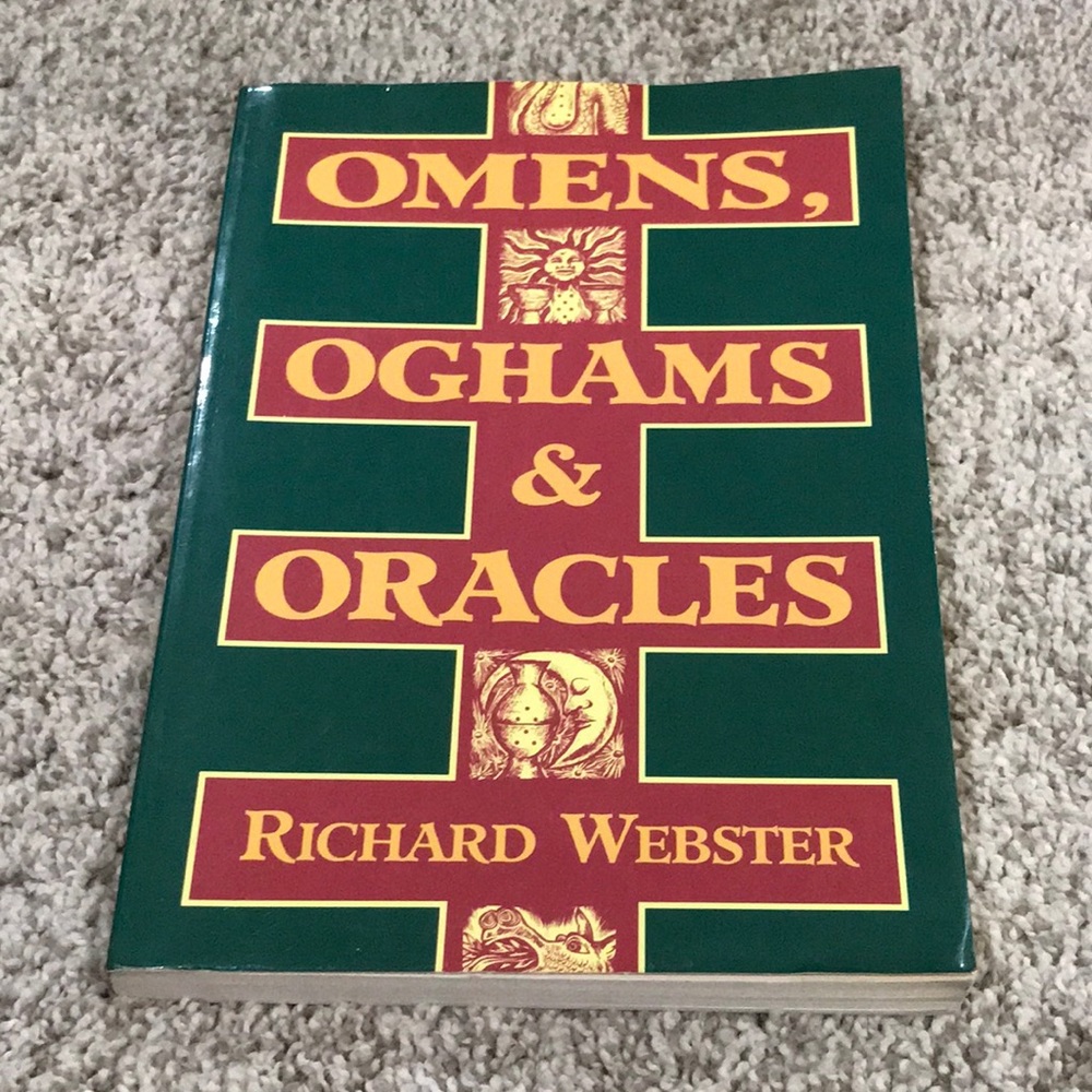 Omens, Oghams, and Oracles by Richard Webster PB on Celtic divination.